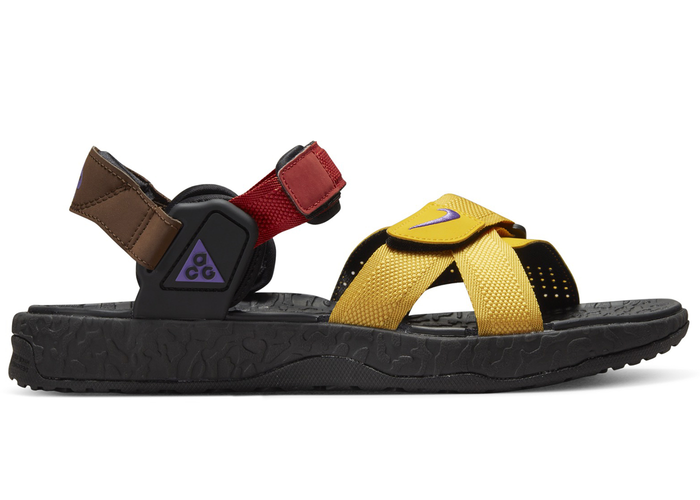 Nike ACG Air Deschutz+ Brown Red Yellow