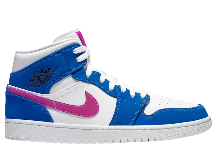 Jordan 1 Mid Hyper Royal Hyper Violet