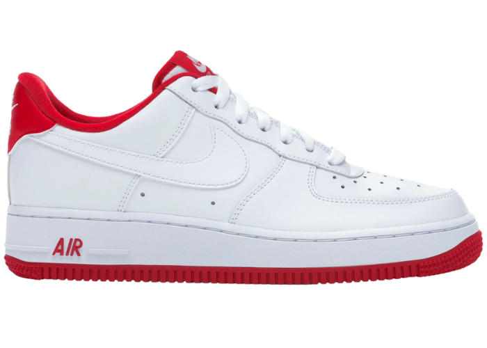 Nike Air Force 1 Low White University Red - CD0884-101
