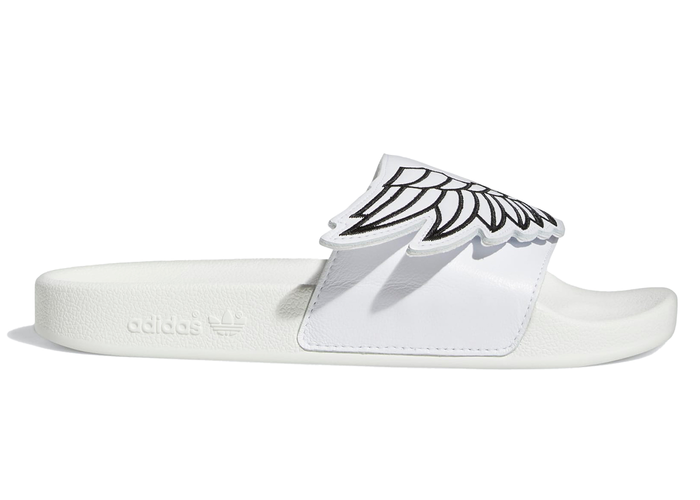 adidas Adilette Slides Jeremy Scott Wings White