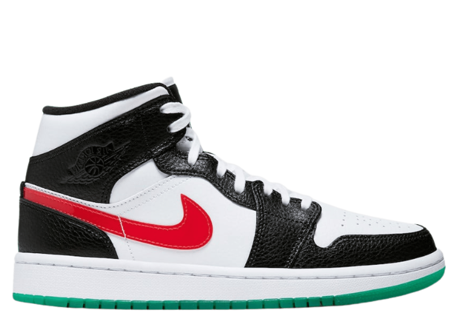 Jordan 1 Mid Alternate Swooshes Red Yellow (W) - BQ6472-063 Jordan 1 Mid Alternate Swooshes Red Yellow (W) - BQ6472-063