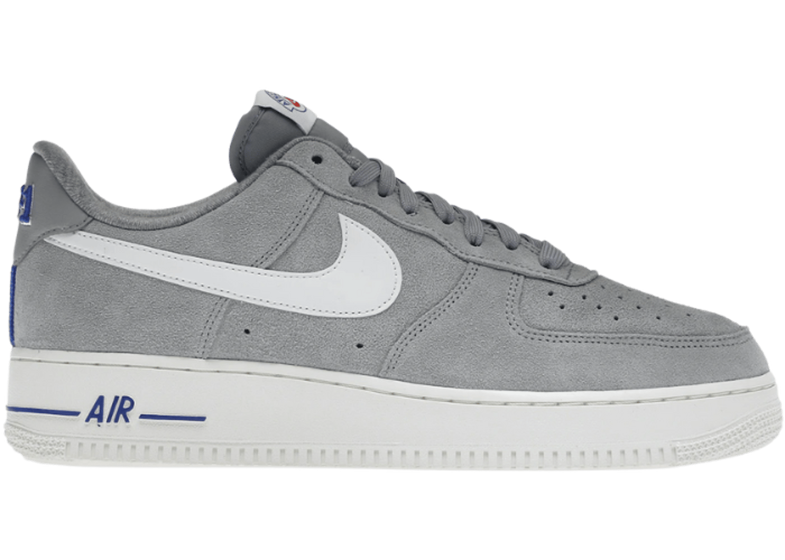 Nike Air Force 1 Low Light Smoke Grey White Sail Hyper Royal