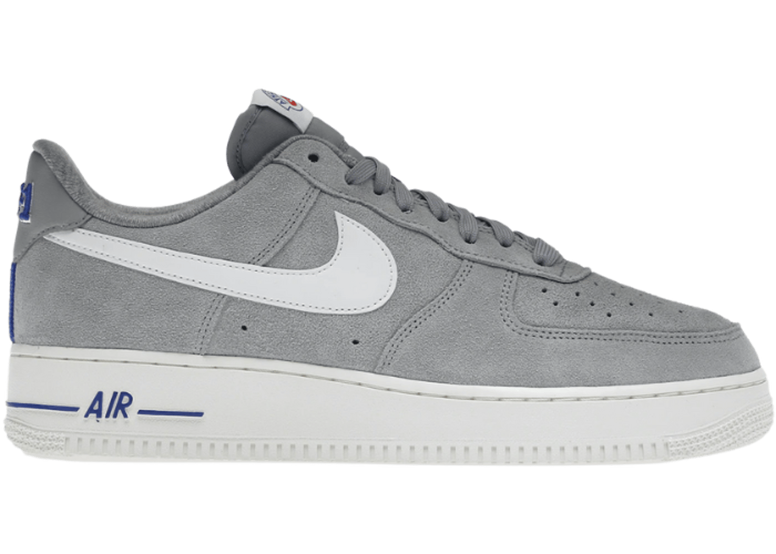 Nike Air Force 1 Low Light Smoke Grey White Sail Hyper Royal