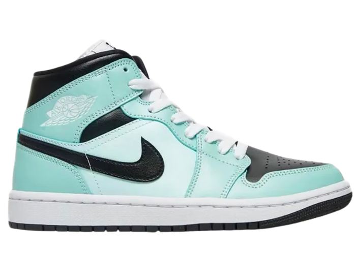 Jordan 1 Mid Aqua Blue Tint (W)