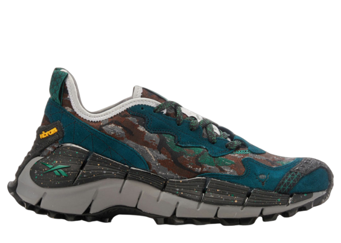 Reebok Zig Kinetica II Edge South2 West8 Clover Green - FZ5857