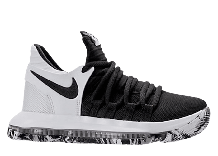 Nike KD 10 Black White (GS)