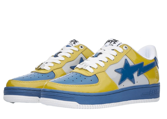 A Bathing Ape BAPE STA Yellow Blue