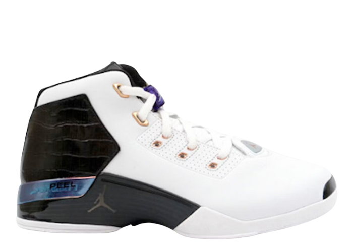 Air Jordan 17 OG White Black Copper