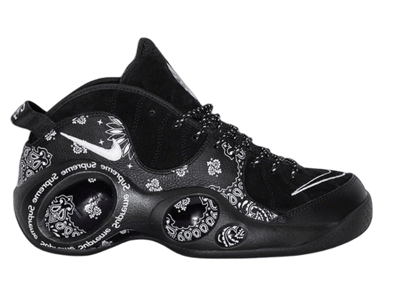 Nike Air Zoom Flight 95 Supreme Paisley Black