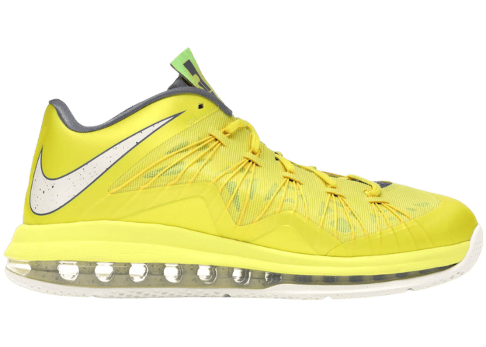 Nike LeBron X Low Sonic Yellow