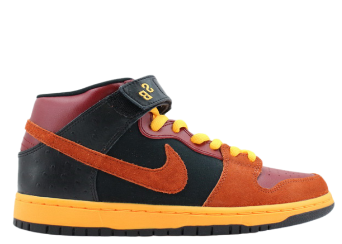Nike SB Dunk Mid Ostrich Team Red