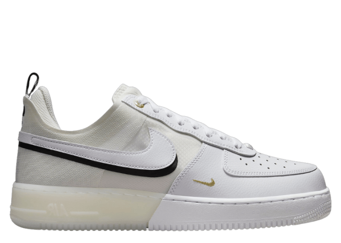 Nike Air Force 1 React White Sail Black