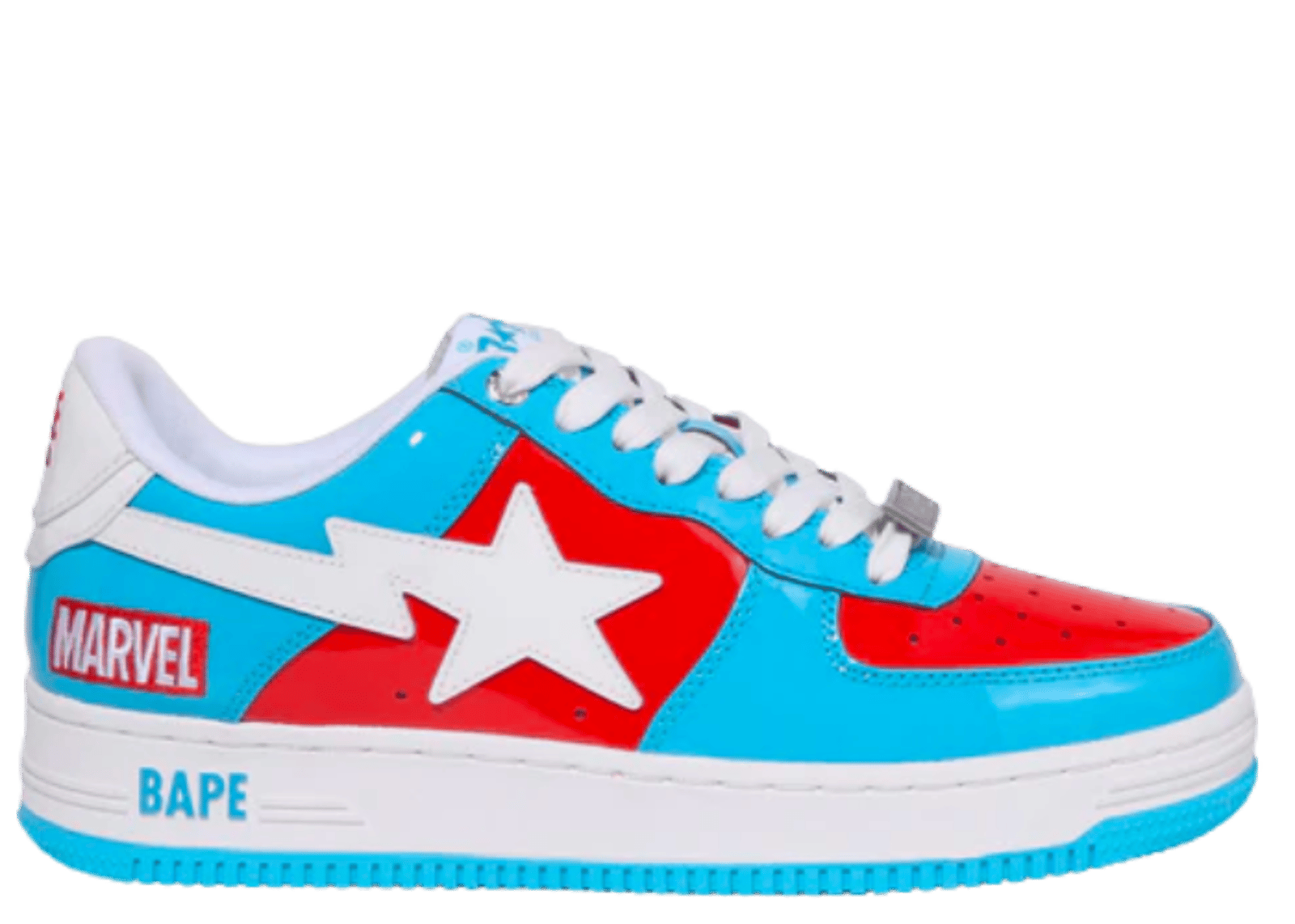 A Bathing Ape BAPESTA Marvel Captain America