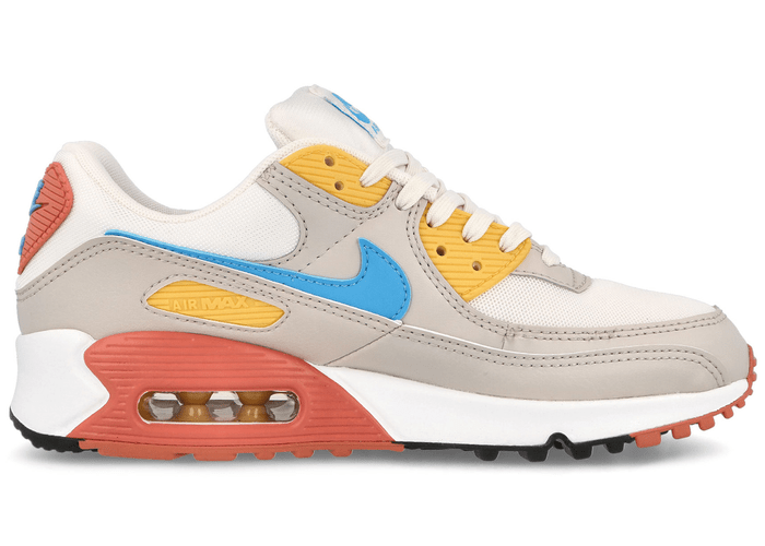 Nike Air Max 90 Light Bone Vivid Sulphur (W)