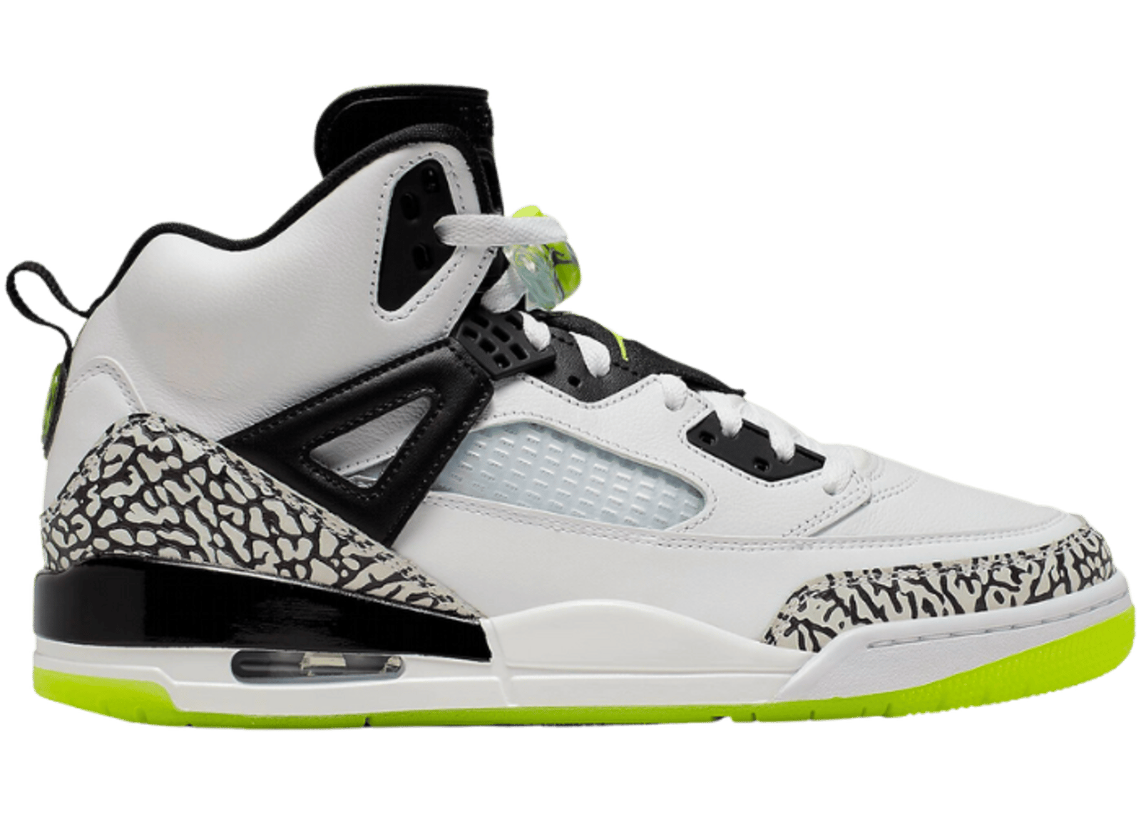 Air Jordan Spizike White Volt Black