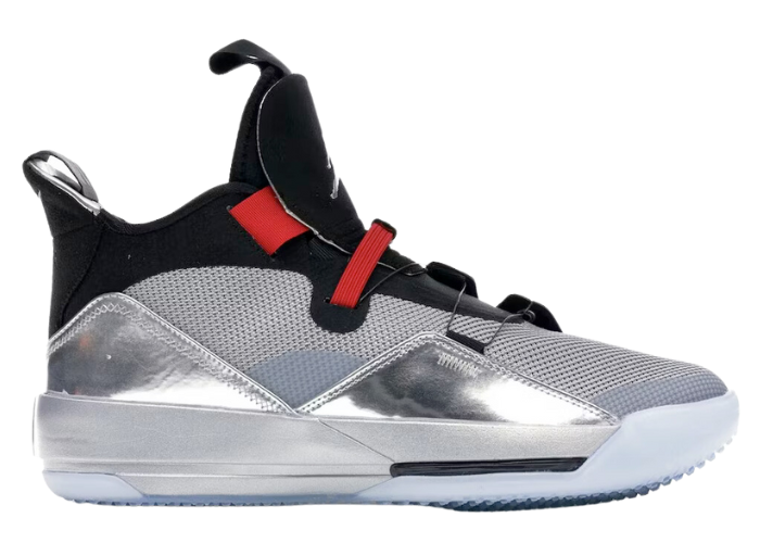 Air Jordan XXXIII Metallic Silver Black All-Star