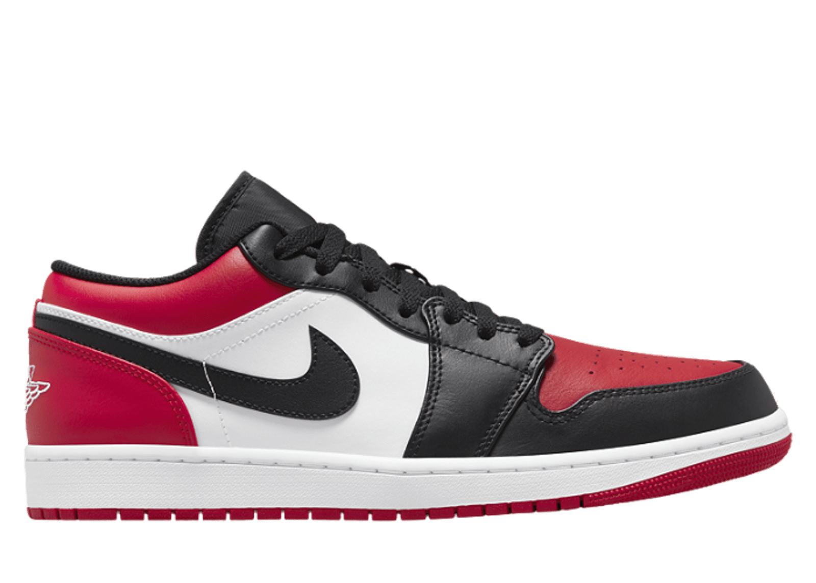 Jordan 1 Low Bred Toe