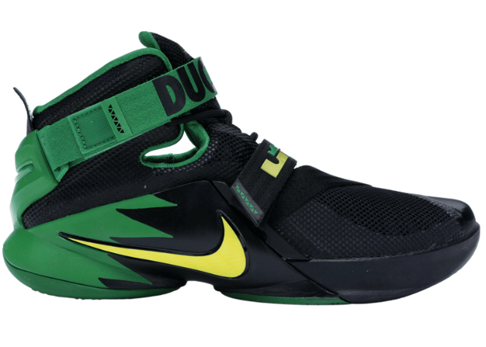Nike LeBron Zoom Soldier Oregon 749490-073 Raffles Where to Buy