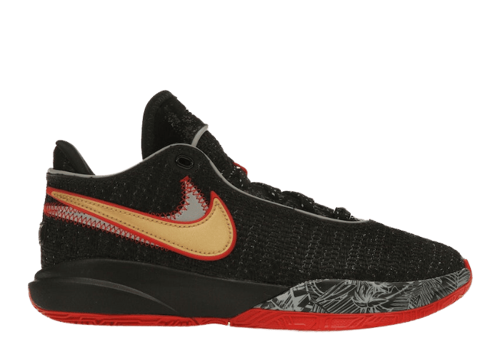 Nike LeBron 20 Black University Red (GS) - DQ8651-001