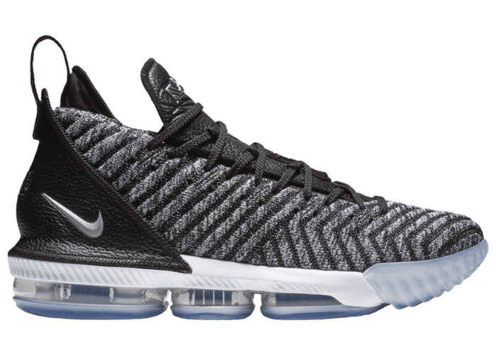 Nike LeBron 16 Black Metallic Silver