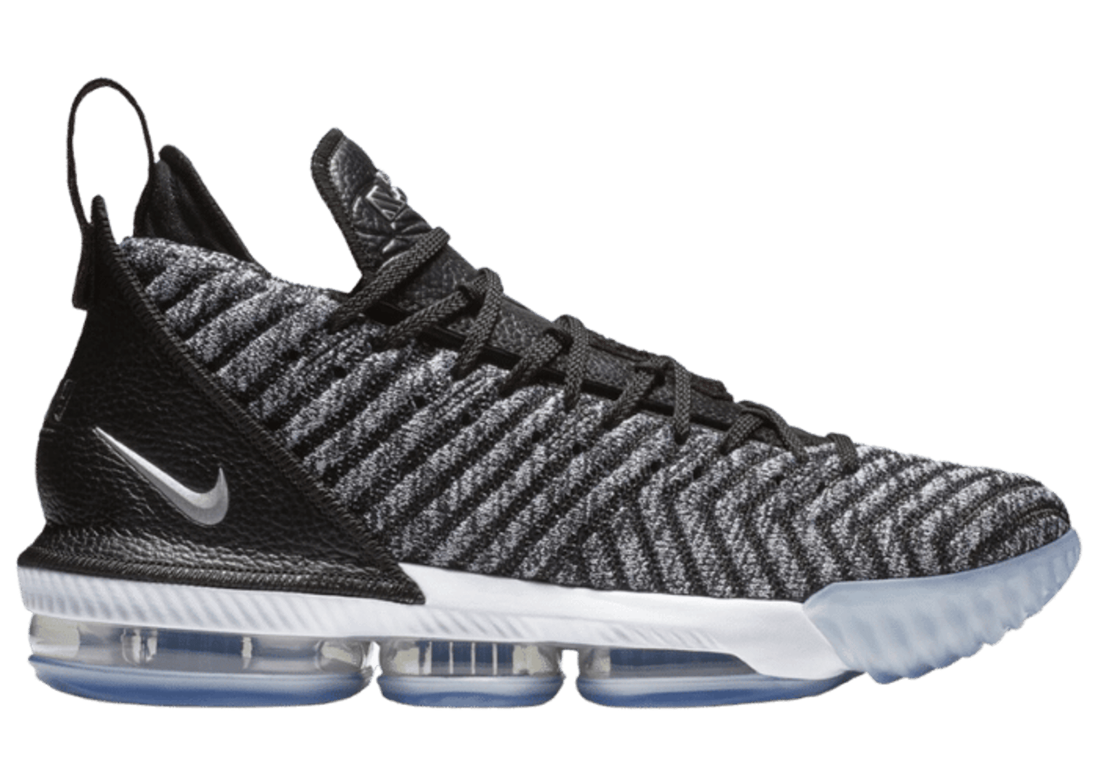 Nike LeBron 16 Black Metallic Silver