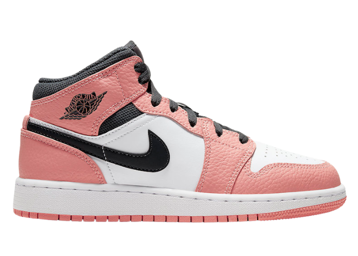 Jordan 1 Mid Pink Quartz (GS)