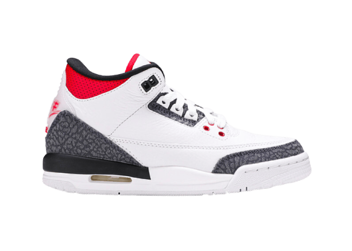 Air Jordan 3 Retro SE-T JP Fire Red Denim (GS)