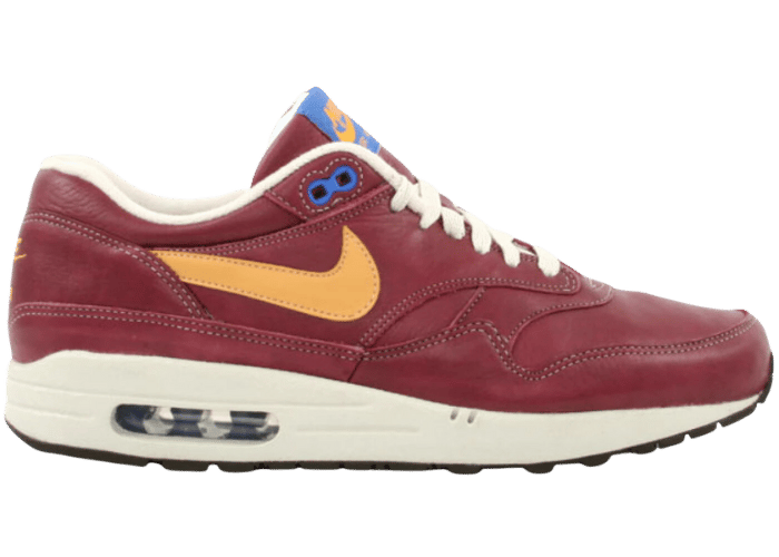 Nike Air Max 1 Team Red Gold Leaf