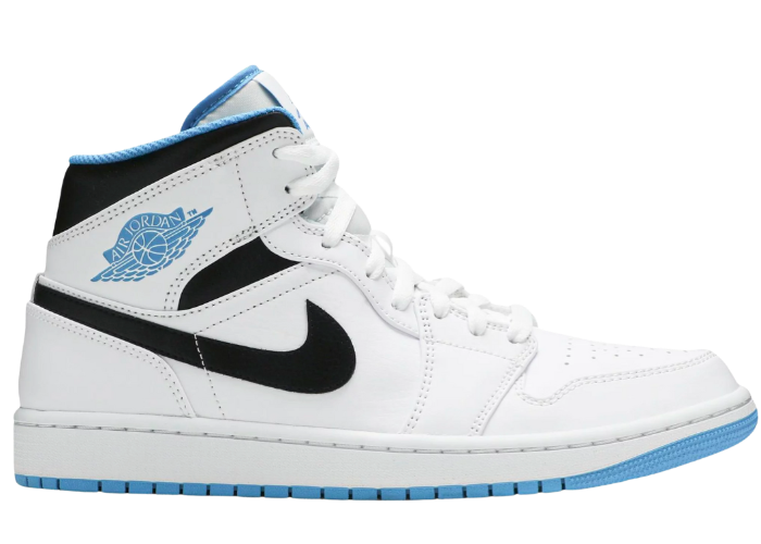 jordan 1 mid laser blue stockx