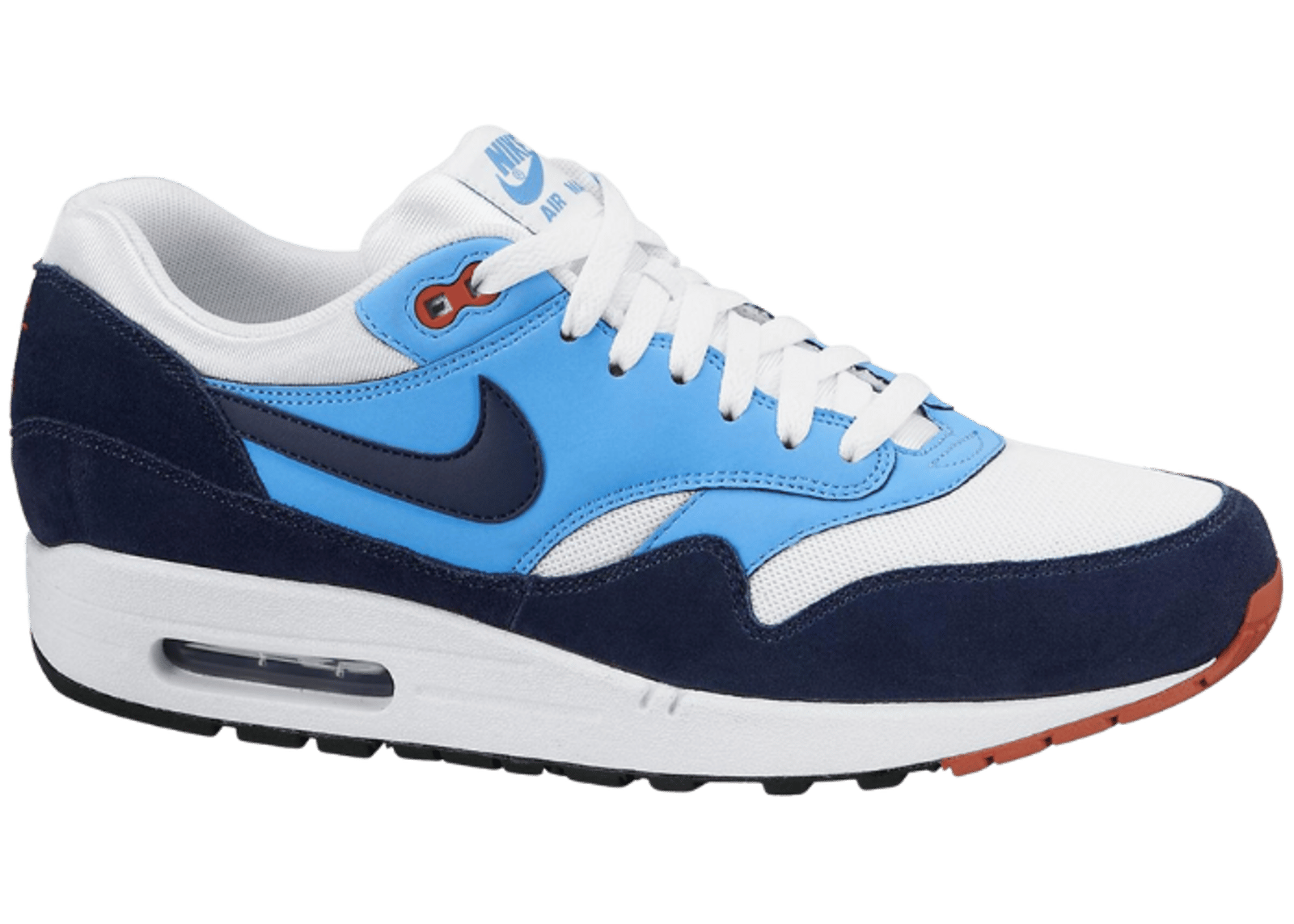 Nike Air Max 1 White Midnight Navy