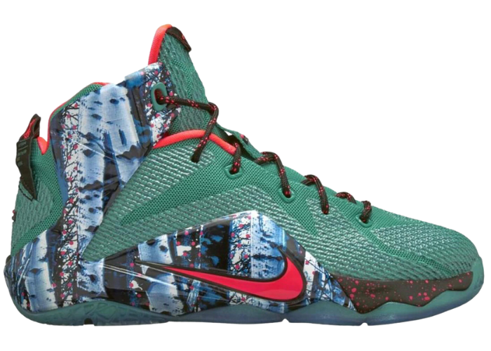 Nike LeBron 12 Akron Birch (GS) - 685181-303 Raffles & Where