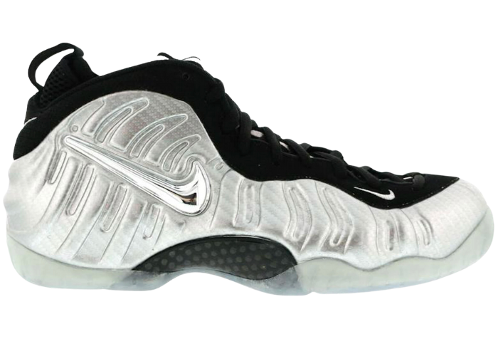 nike foamposite pro silver surfer
