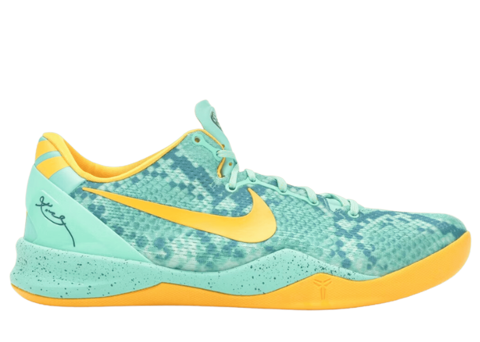 Nike Kobe 8 System Green Glow Laser Orange
