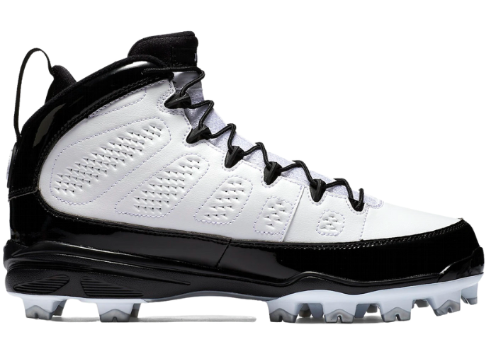 Jordan 9 Retro MCS Cleat RE2PECT White Black - AA1264-100