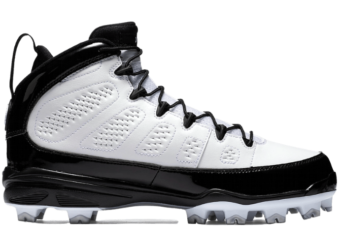 Jordan 9 Retro MCS Cleat RE2PECT White Black