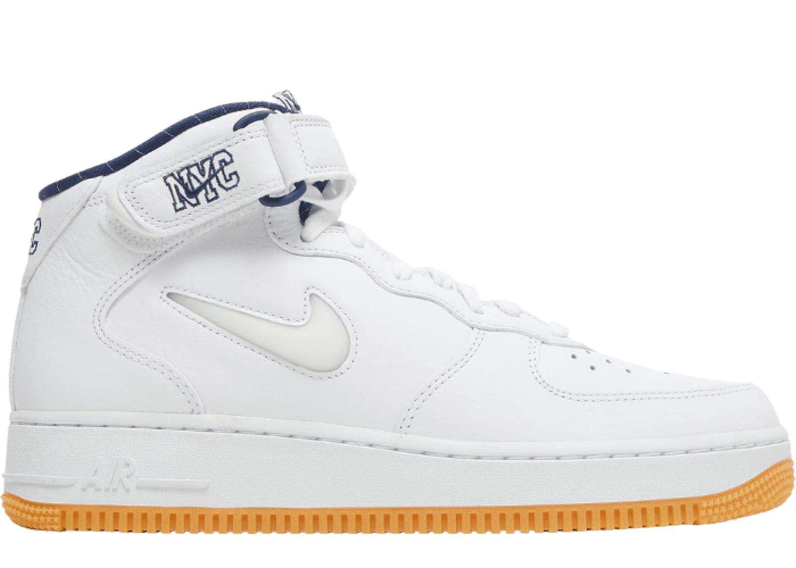 Nike Air Force 1 Mid QS Jewel NYC White Midnight Navy