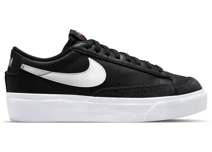 Nike Blazer Low Platform Black White (W)