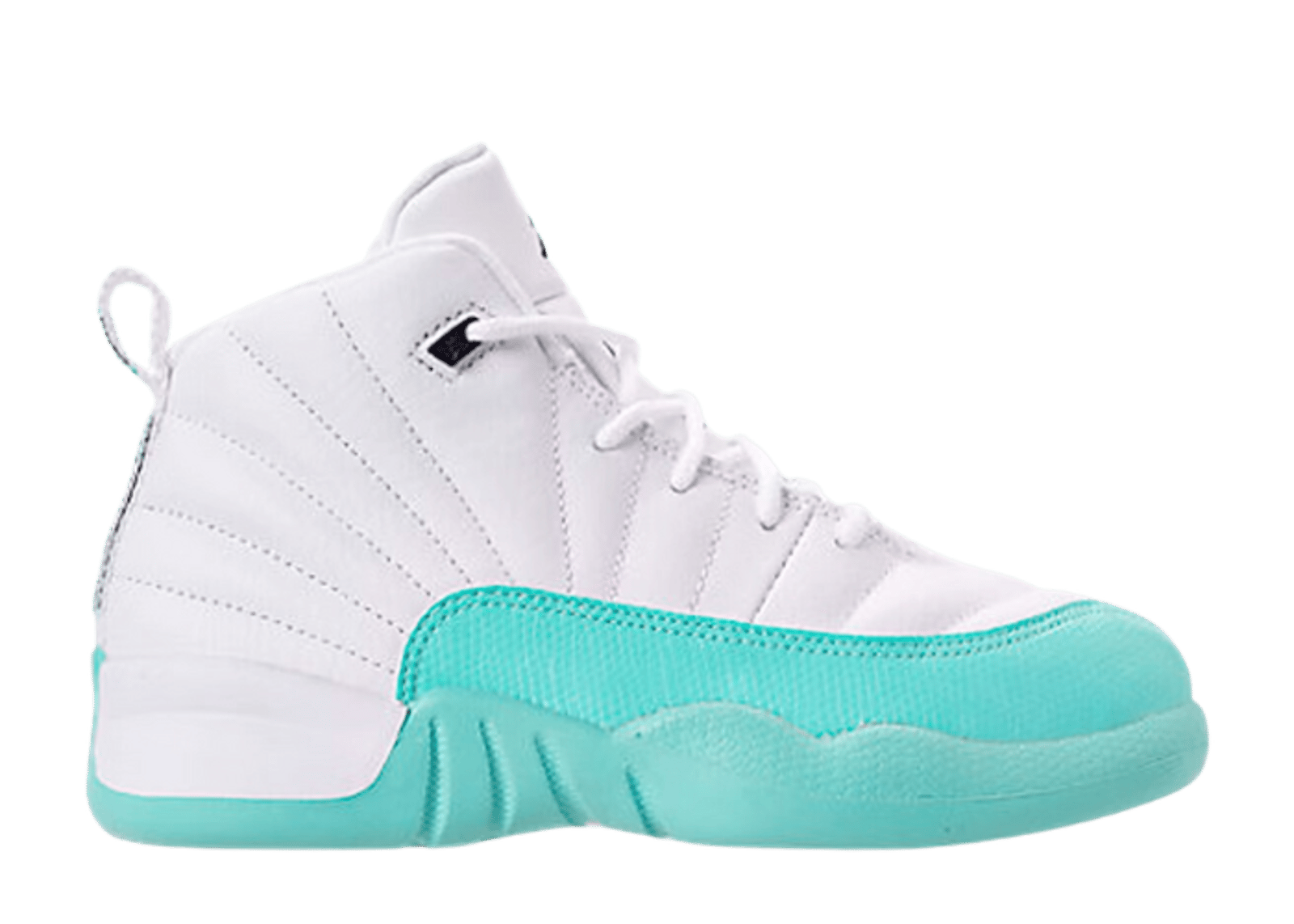 Air Jordan 12 Retro Light Aqua (PS) 510816-100 Raffles Where