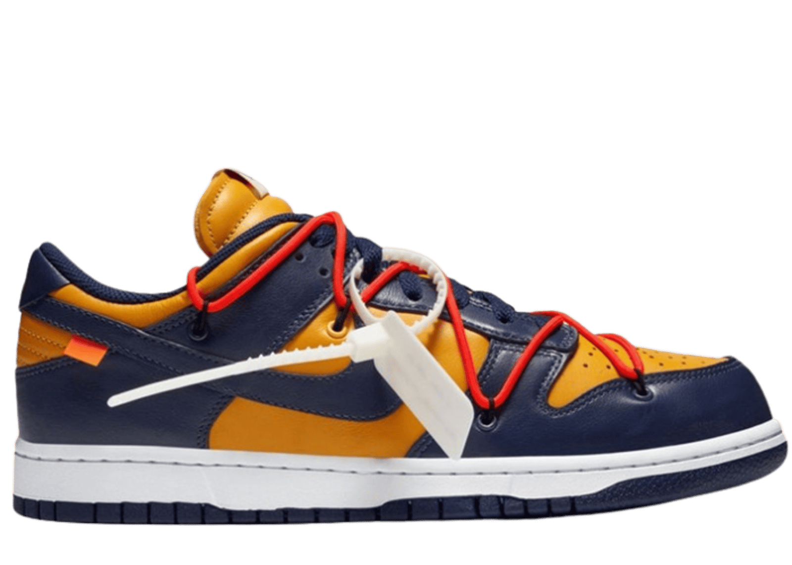 オフホワイト×ナイキ OFF-WHITE × NIKE DUNK LOW MICHIGAN Nike Dunk Low Off-White Michigan - CT0856-700 Raffles