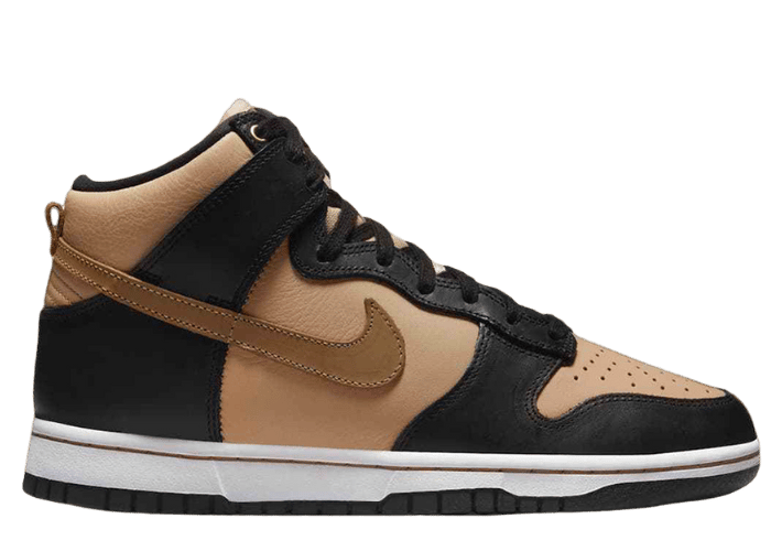 Nike Dunk High LXX Black Flax Vachetta Tan (W)