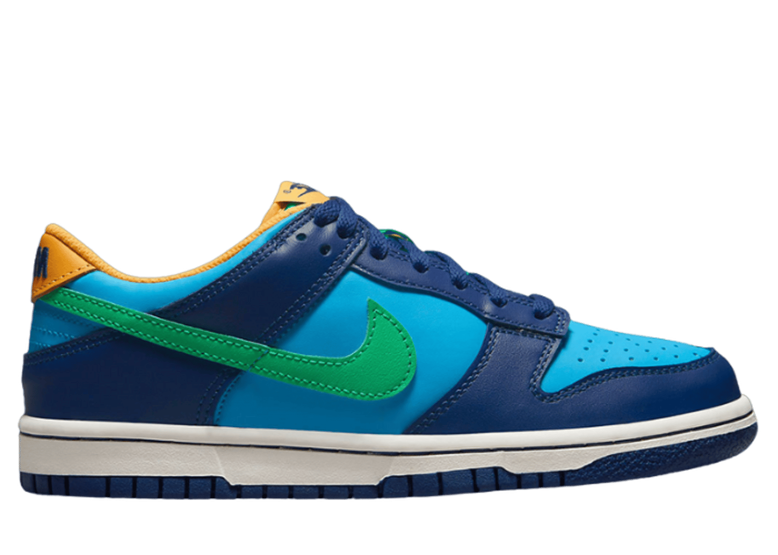 Nike Dunk Low Blue Green Yellow (GS)