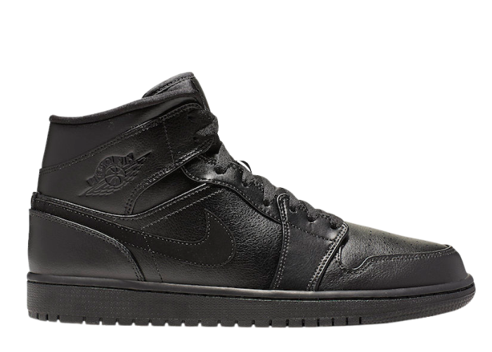 Jordan 1 Mid Black