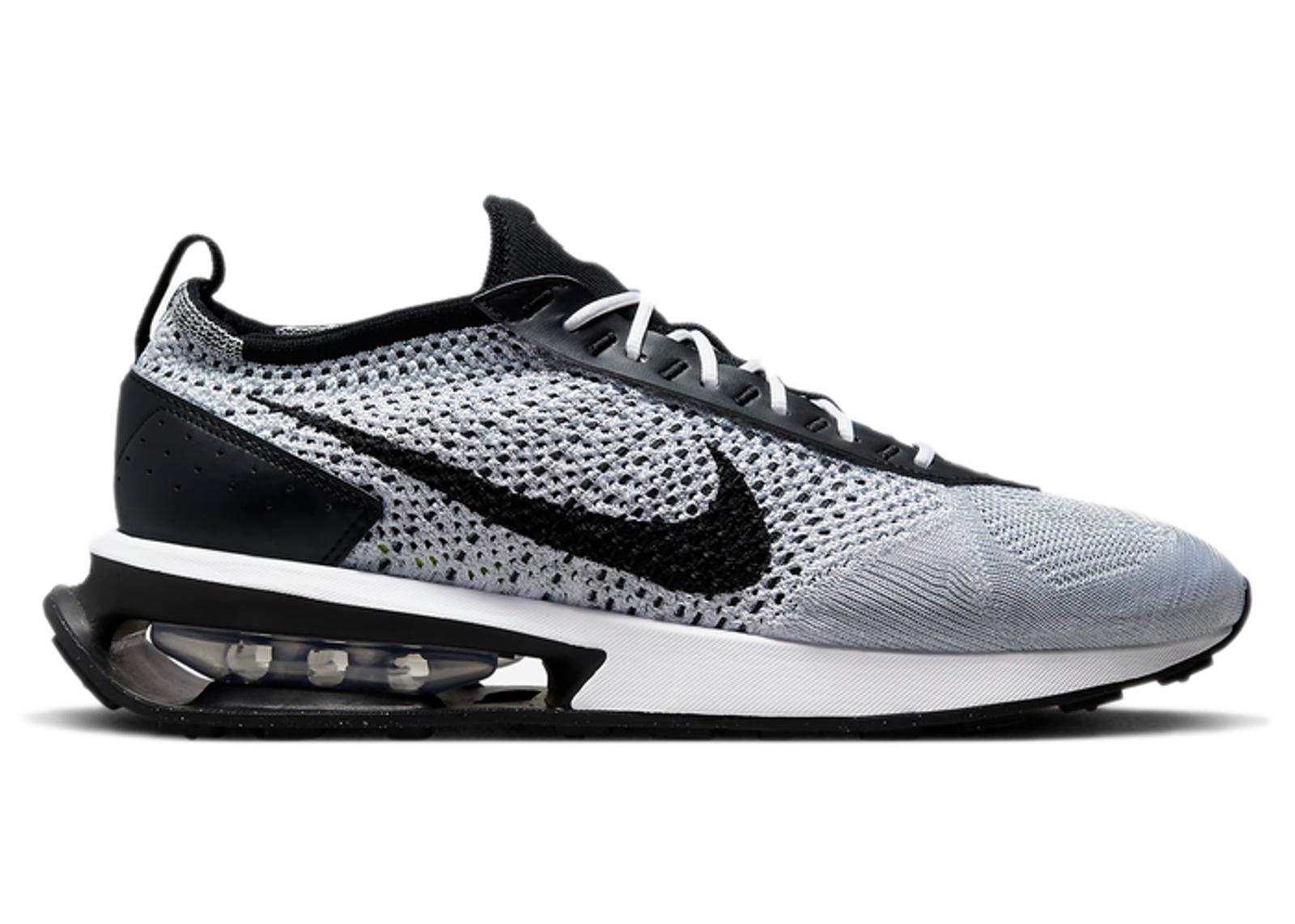 Nike Air Max Flyknit Racer Pure Platinum Black