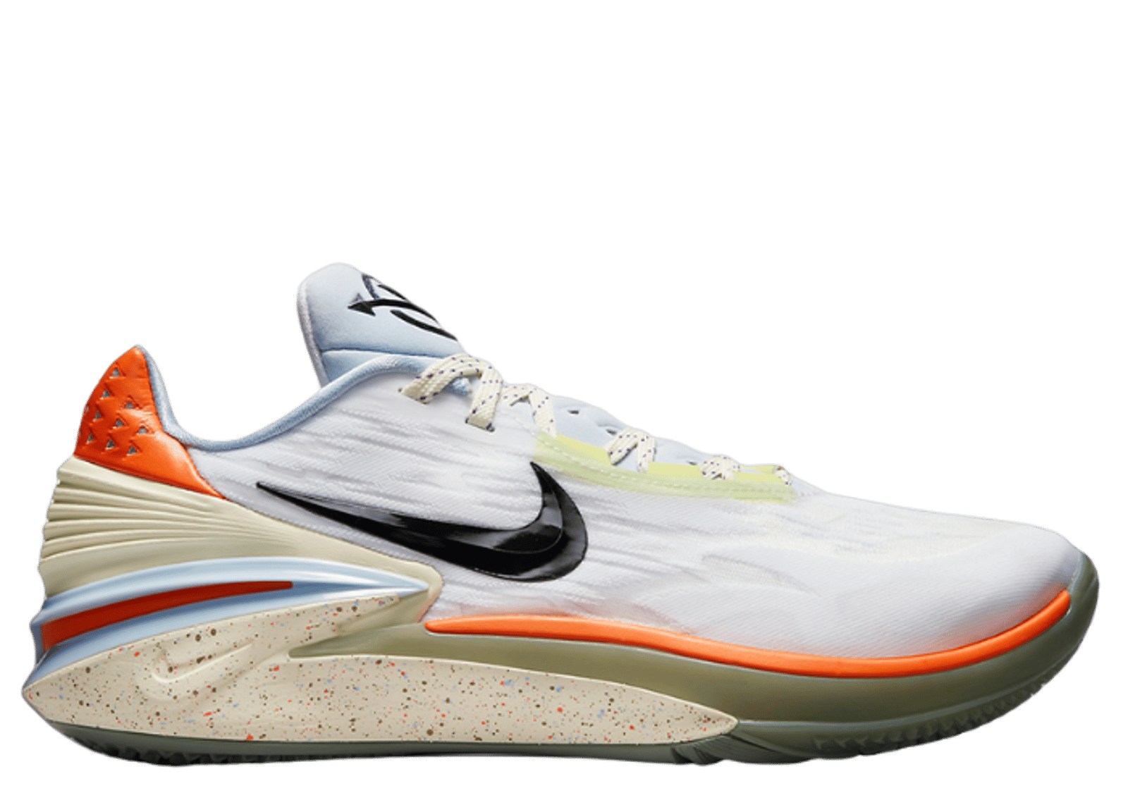 Nike Air Zoom GT Cut 2 White Ice Blue Orange - DX6041-101 Nike Air Zoom GT Cut 2 White Ice Blue Orange - DX6041-101