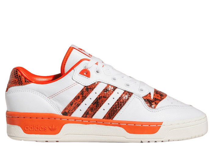 adidas Rivalry Lo Orange Snakeskin