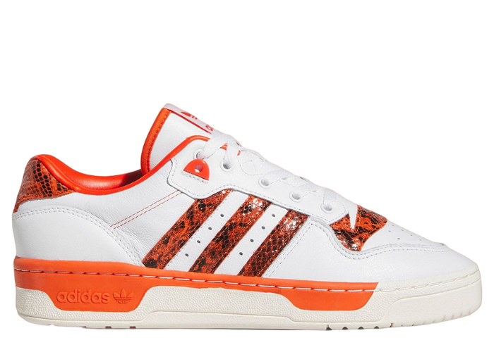 adidas Rivalry Lo Orange Snakeskin