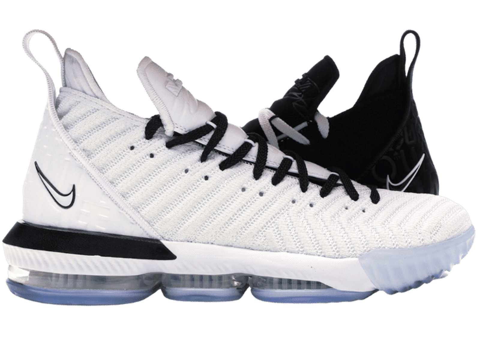 Lebron 16 black and white online