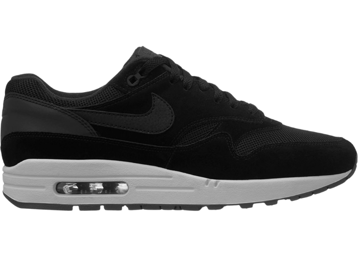 Nike Air Max 1 Black Reflective Heel