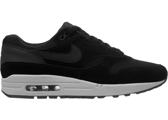 Nike Air Max 1 Black Reflective Heel