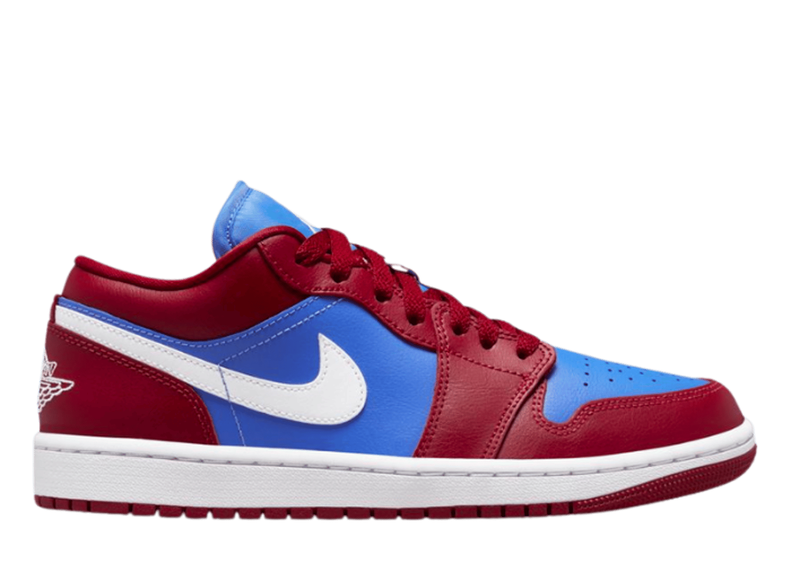 Jordan 1 Low Pomegranate Medium Blue (W)